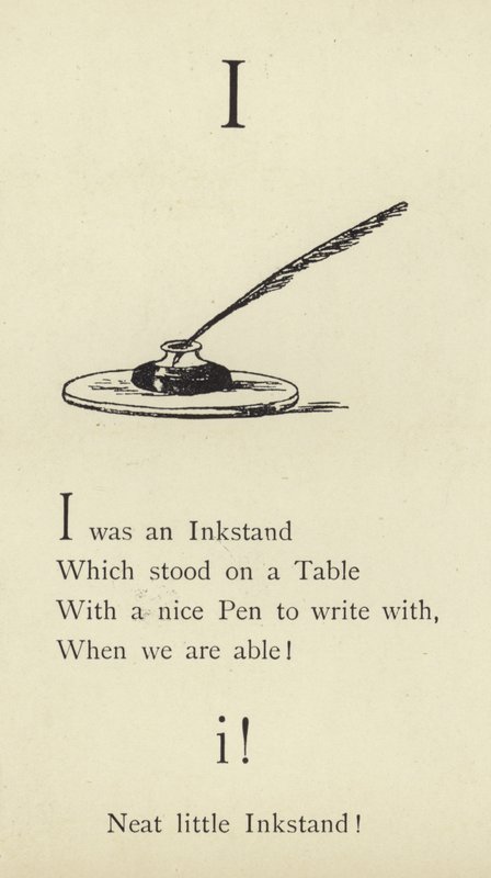 Bogstavet I af Edward Lear