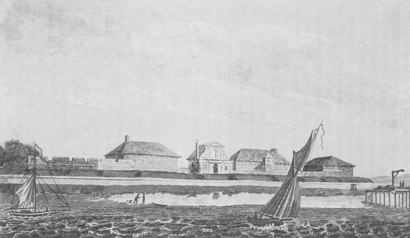 Tilbury Fort (gravering) af Edward (after) Gyfford