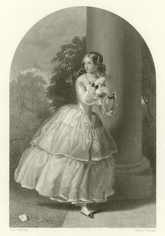 Valentine af Edward Henry Corbould