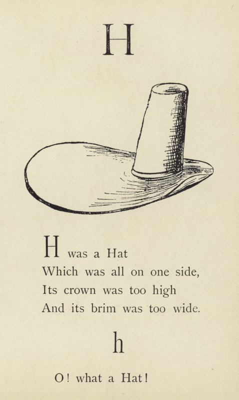 Bogstavet H af Edward Lear