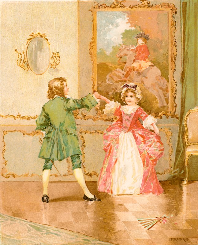Menuetten af Edward Percy Moran