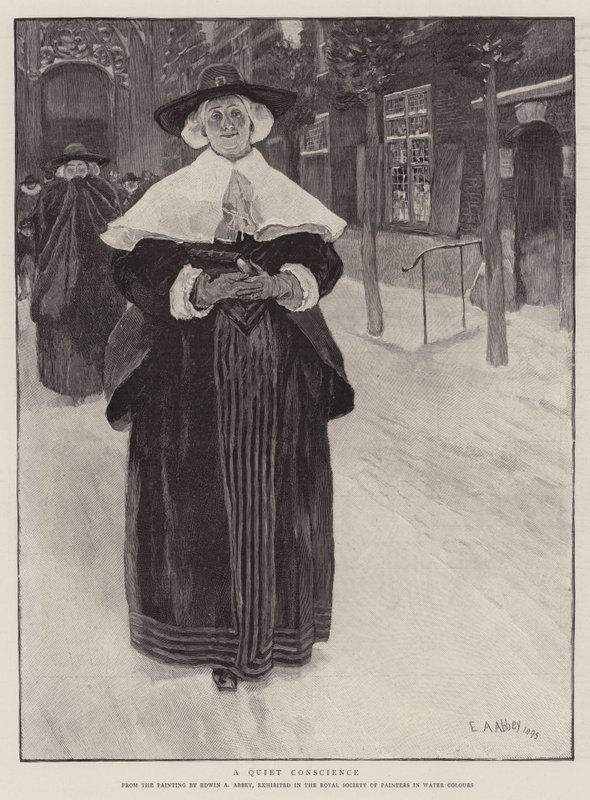 En rolig samvittighed af Edwin Austin Abbey