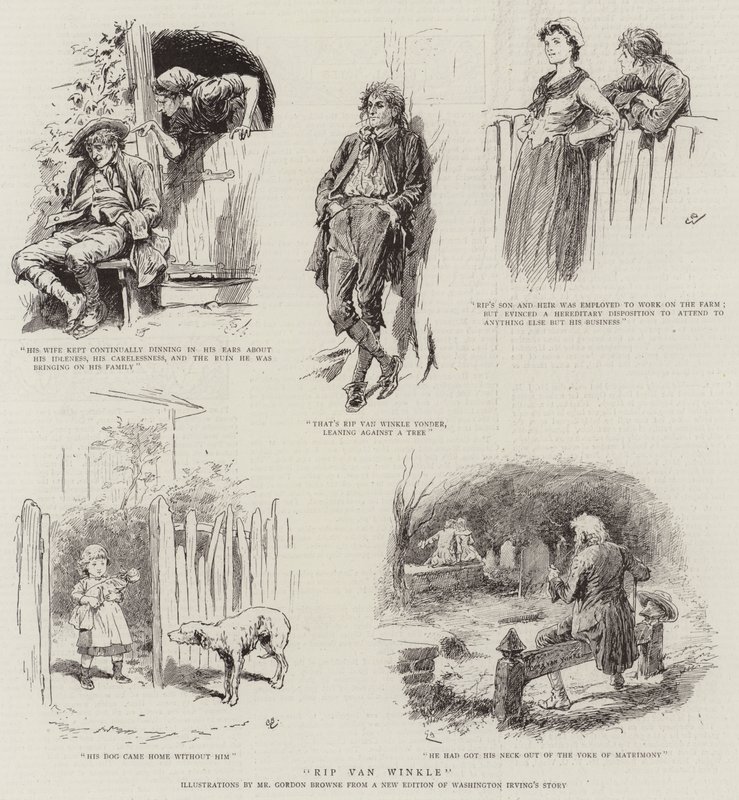 Rip Van Winkle af Edwin Buckman