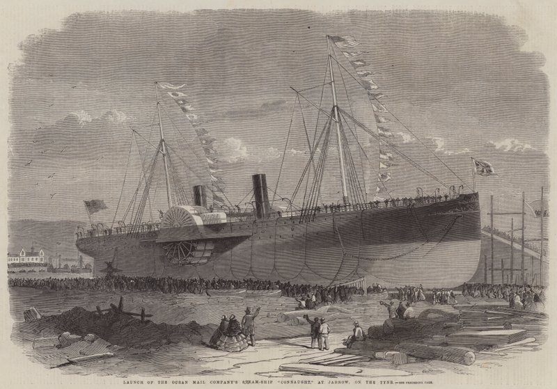 Lancering af Ocean Mail Company