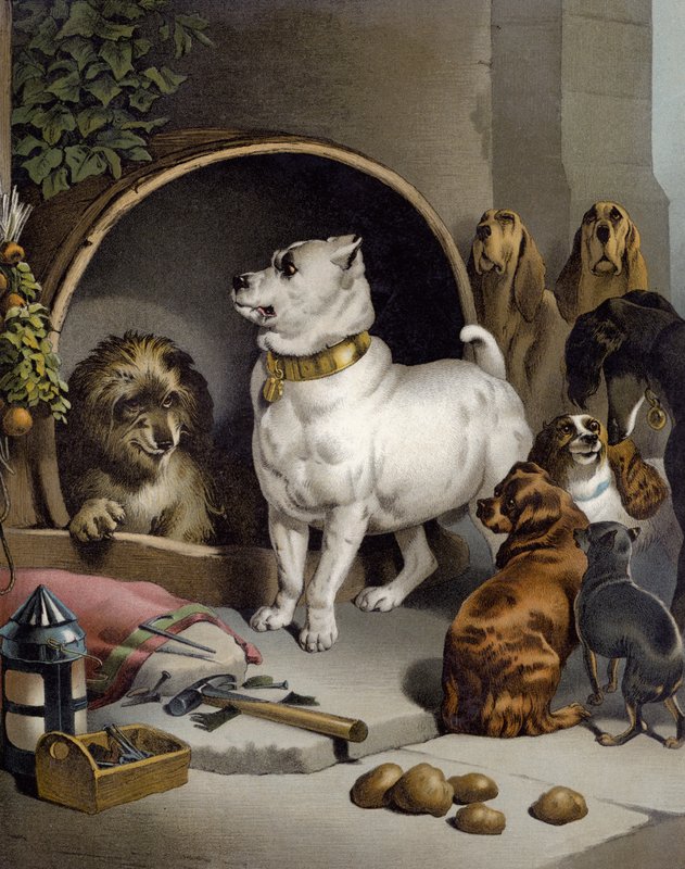 Alexander og Diogenes af Edwin after Landseer