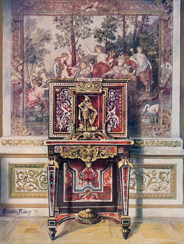 Boulle bryllupskasse af Edwin John Foley