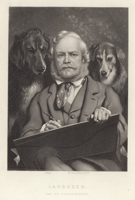 Sir Edwin Henry Landseer, engelsk maler af Edwin Landseer