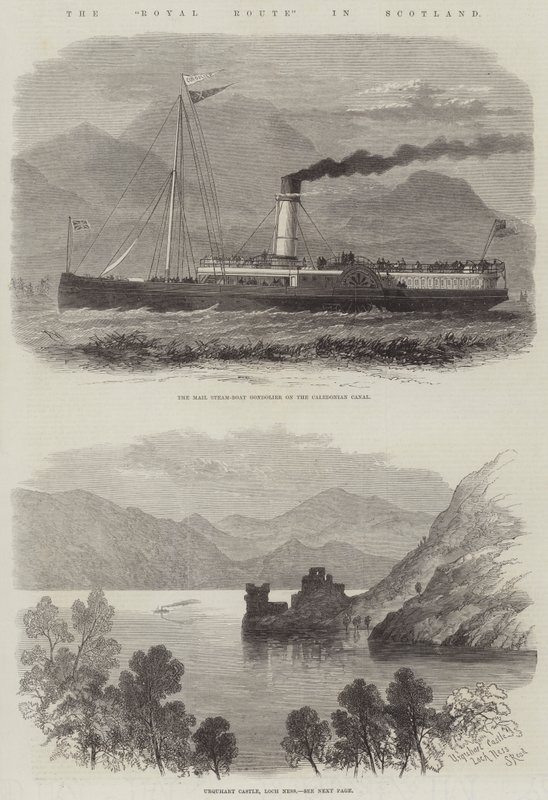Royal Route i Skotland af Edwin Weedon