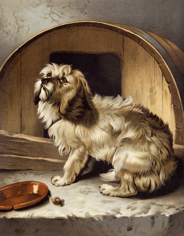 Intet sted som hjemme af Edwin after Landseer
