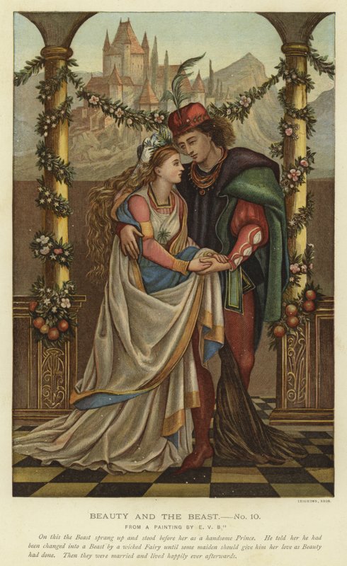 Scene fra Skønheden og Udyret af Eleanor Vere Boyle