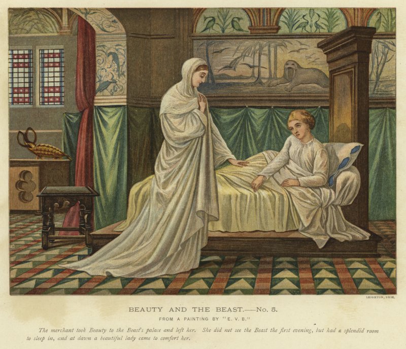 Scene fra Skønheden og Udyret af Eleanor Vere Boyle