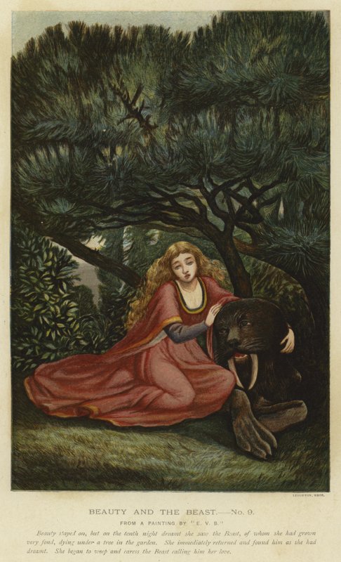 Scene fra Skønheden og Udyret af Eleanor Vere Boyle