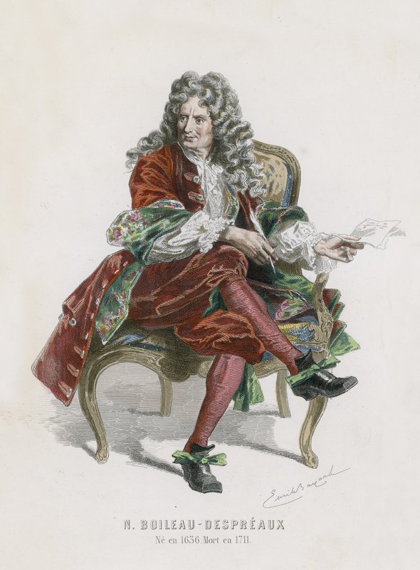 Boileau af Emile Antoine Bayard