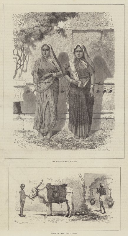 Scener i Indien af Emile Theodore Therond