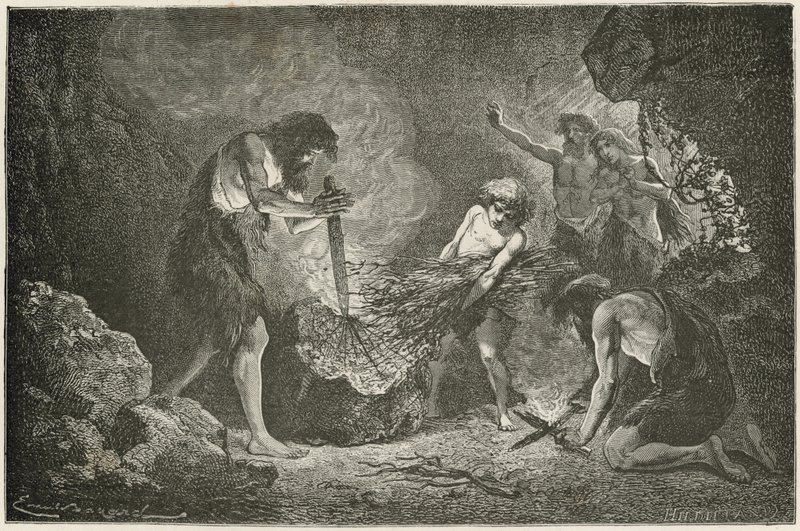 Ildens erobring af Emile Antoine Bayard
