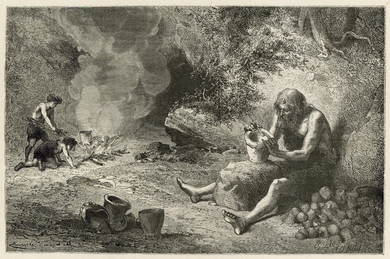 Den første keramiker af Emile Antoine Bayard