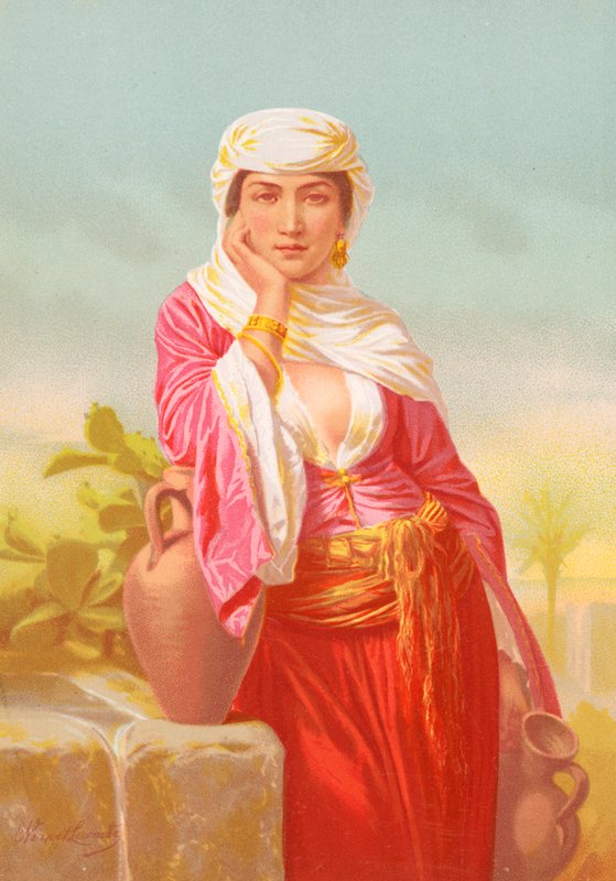 Kvinden fra Samaria af Emile Jean Horace Vernet