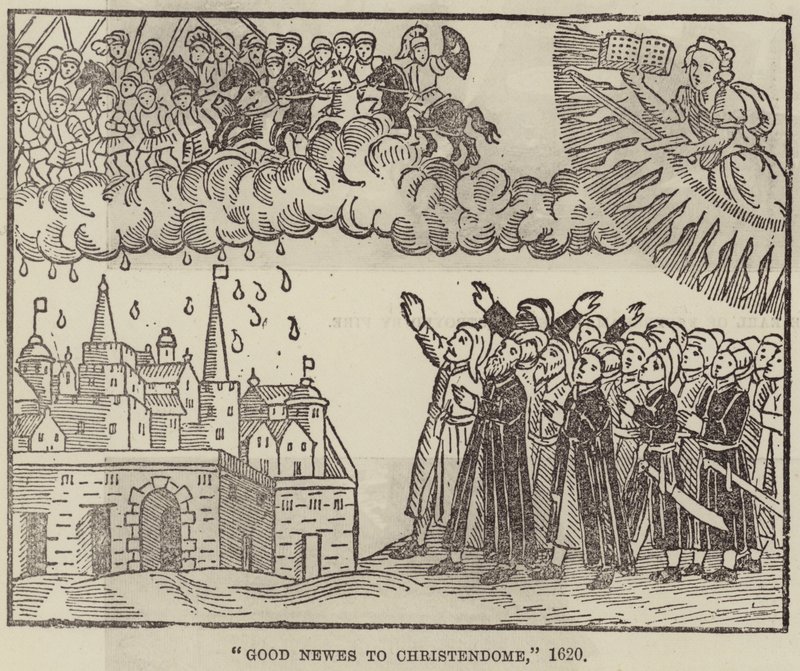 Gode nyheder til Christendome, 1620 af English School