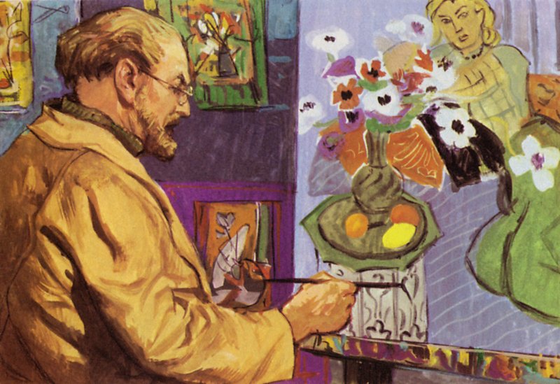 Henri Matisse maleri af English School