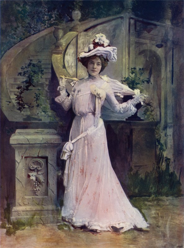 Miss Ada Reeve i Florodora (farvefoto) af English Photographer