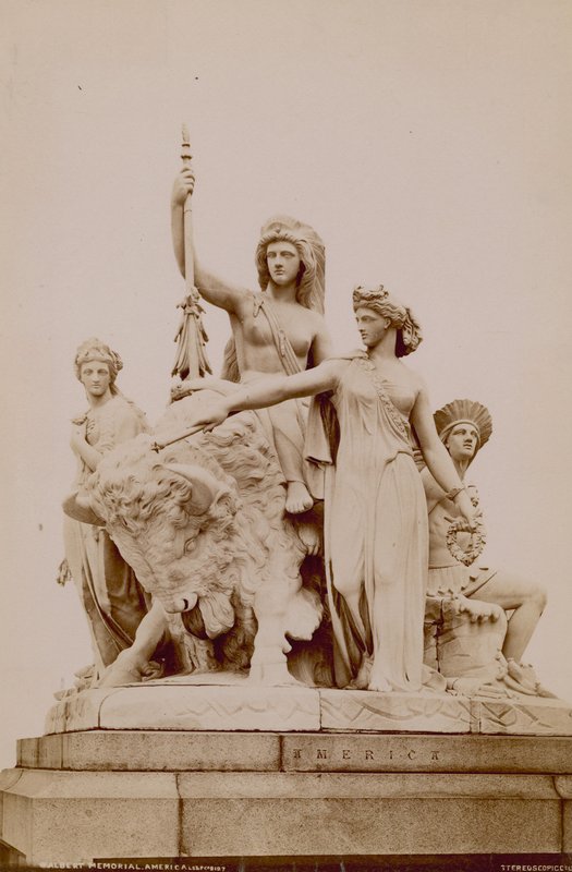 Albert Memorial, South Kensington, London af English Photographer