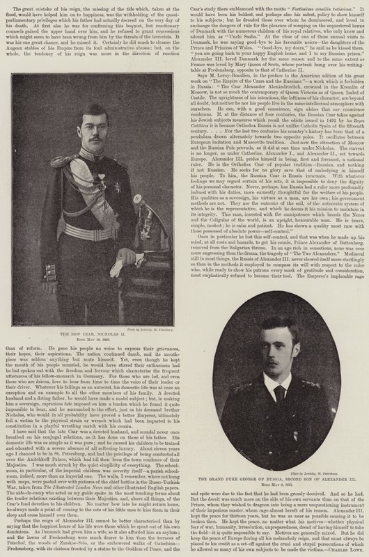 Alexander III af Rusland af English Photographer