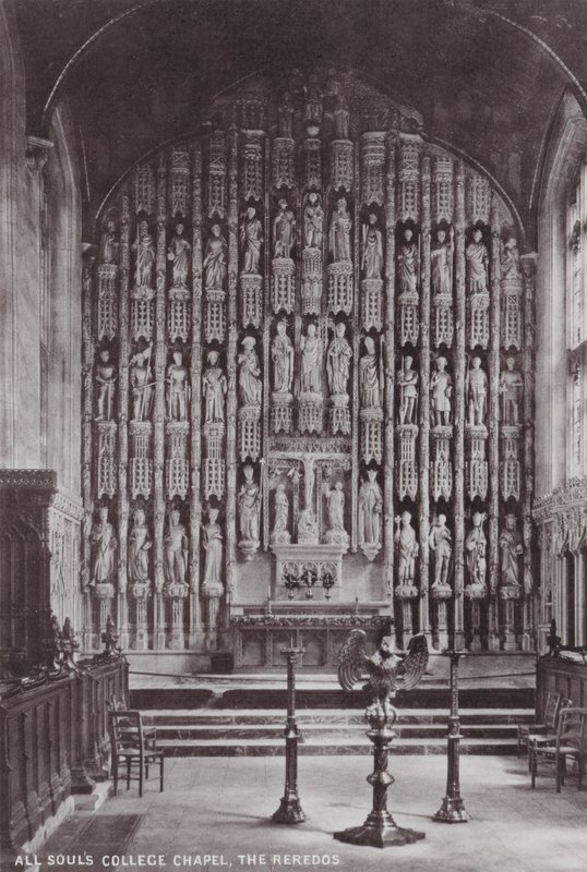 All Souls College Chapel, The Reredos af English Photographer
