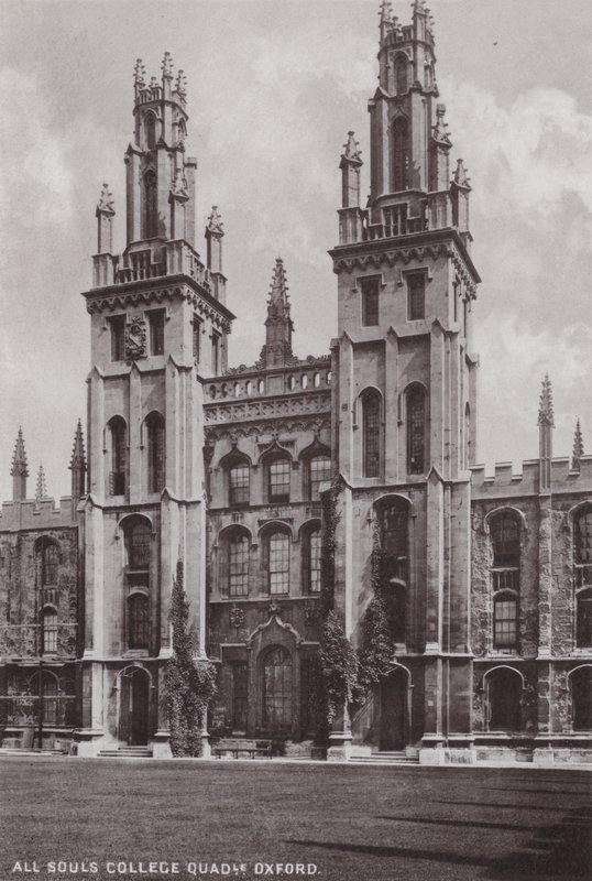 All Souls College Quadrangle Oxford af English Photographer