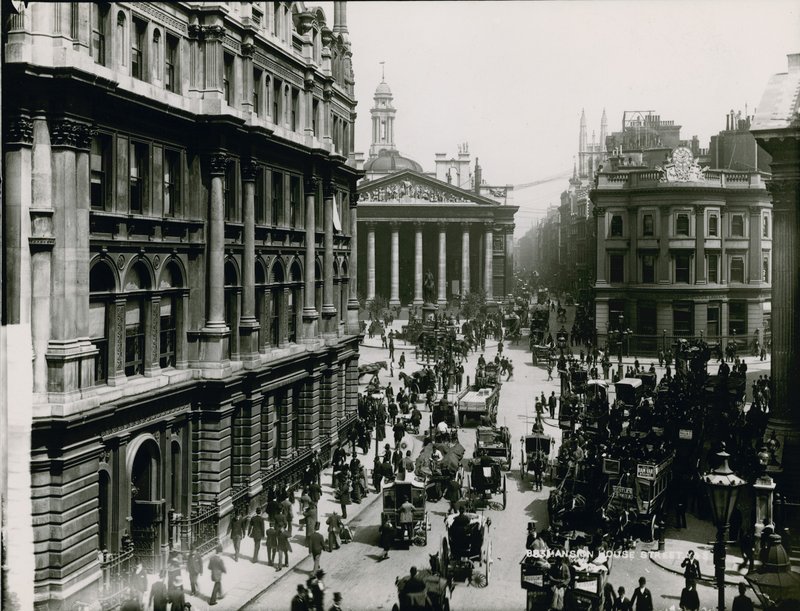 Anson House Street, London af English Photographer