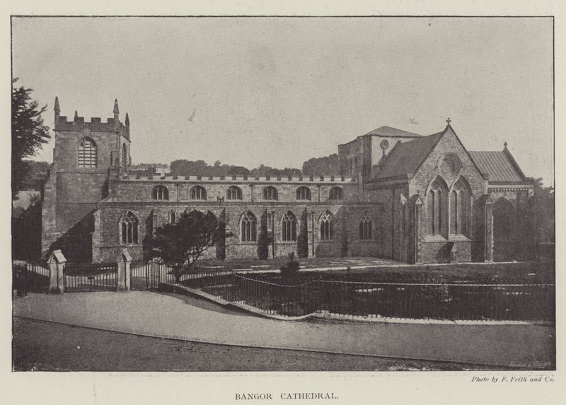 Bangor katedral af English Photographer