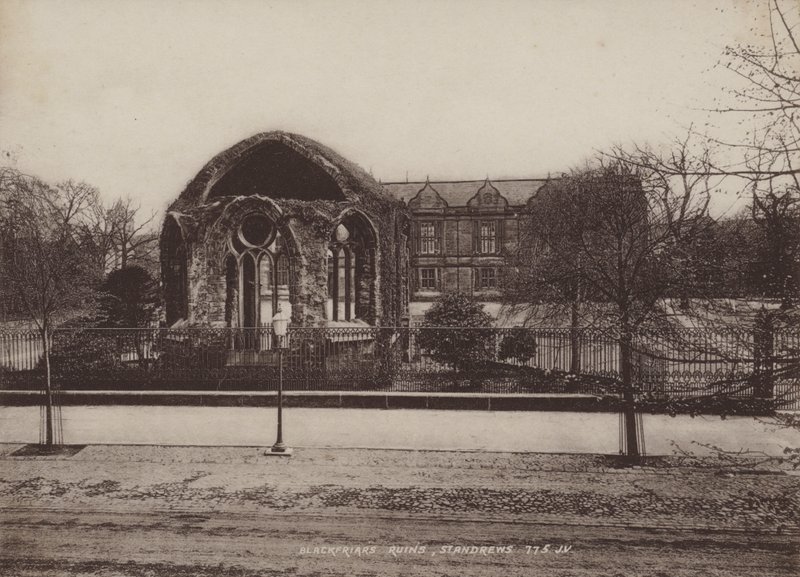 Blackfriars Ruins, St. Andrews af English Photographer