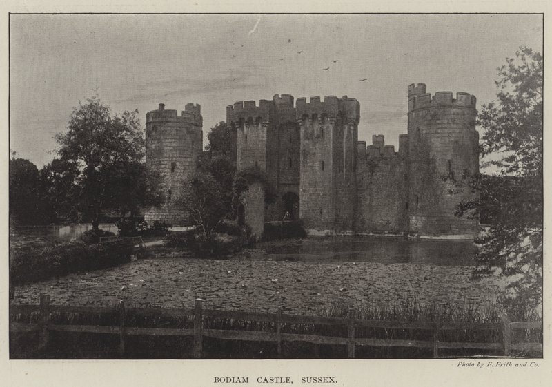 Bodiam Castle, Sussex af English Photographer