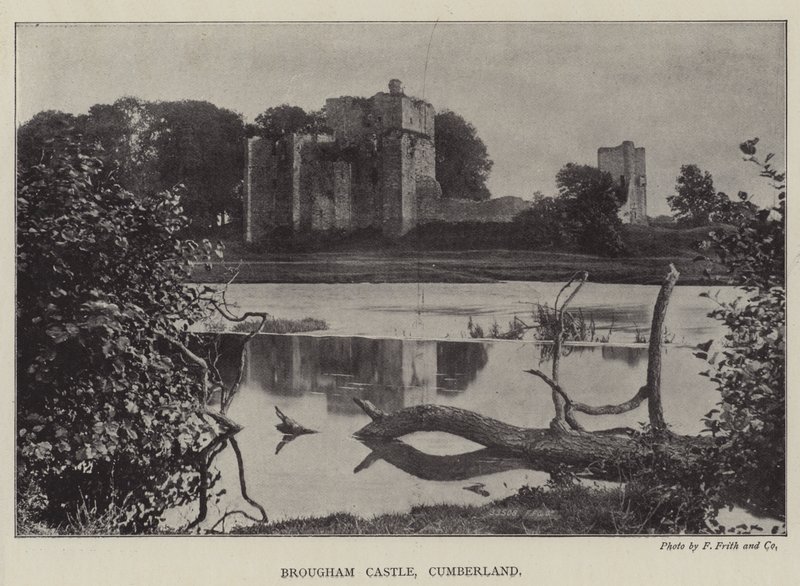 Brougham Castle, Cumberland af English Photographer
