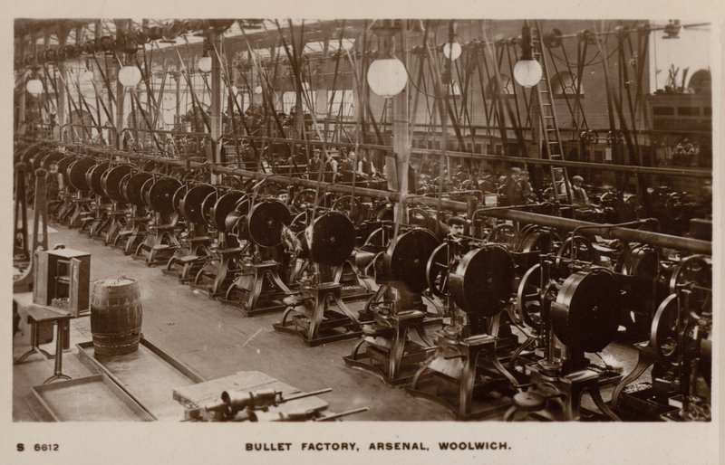 Kuglefabrik, Arsenal, Woolwich (s/h foto) af English Photographer