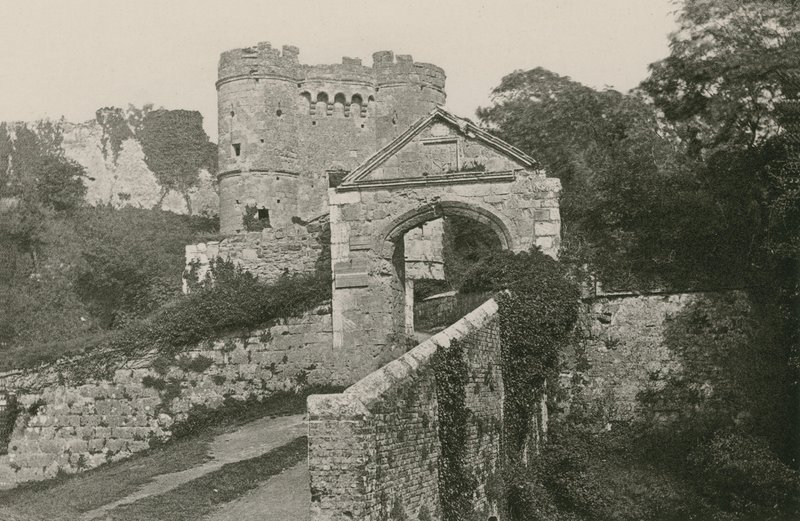 Carisbrooke Castle, Isle of Wight af English Photographer