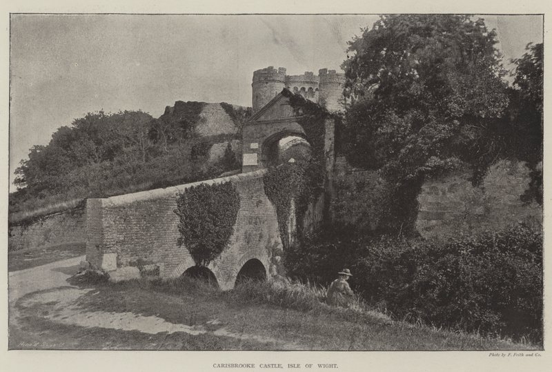 Carisbrooke Castle, Isle of Wight af English Photographer