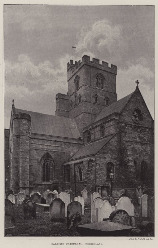 Carlisle Cathedral, Cumberland af English Photographer