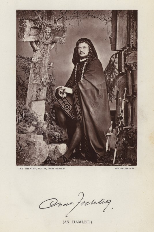 Charles Albert Fechter af English Photographer