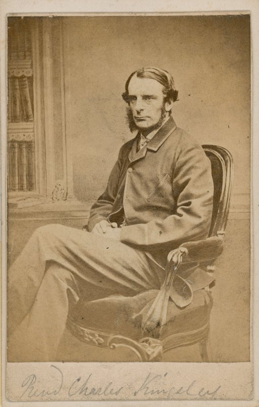 Charles Kingsley af English Photographer