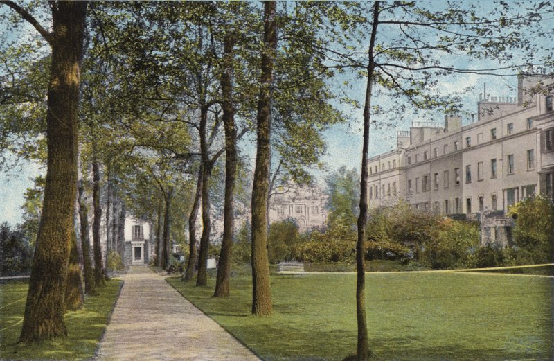 Clarendon Square, Leamington af English Photographer