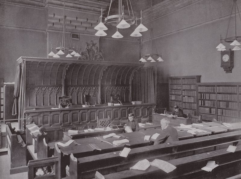 Appelretten, Royal Palace of Justice af English Photographer