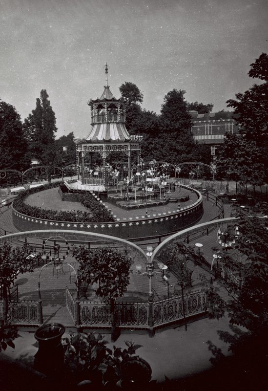 Cremorne Gardens, London af English Photographer