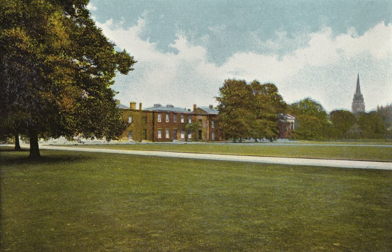 Downing College af English Photographer
