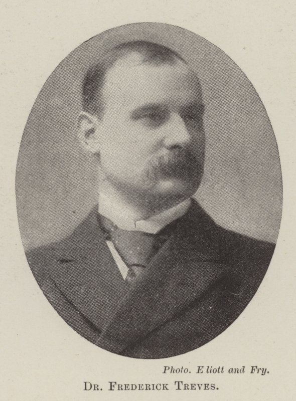 Dr. Frederick Treves af English Photographer