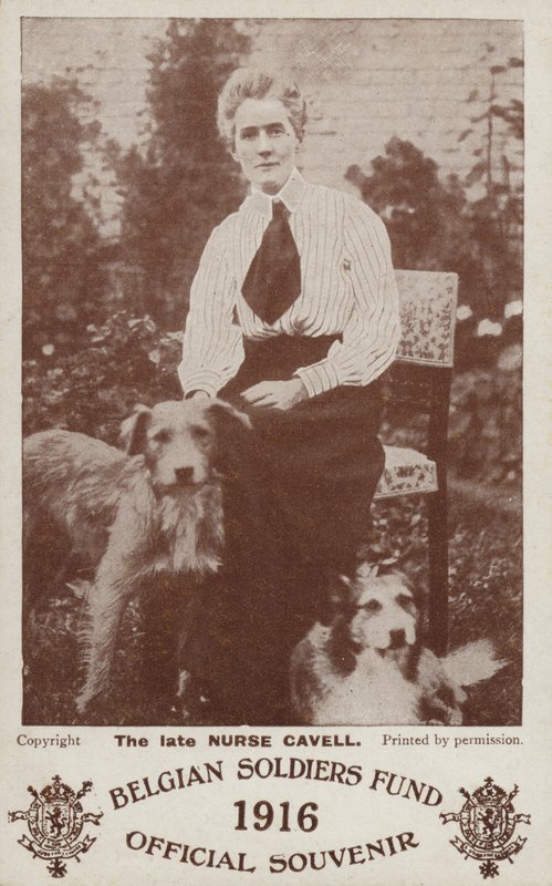 Edith Cavell af English Photographer