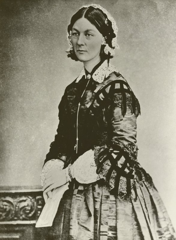 Florence Nightingale, britisk sygeplejepioner af English Photographer