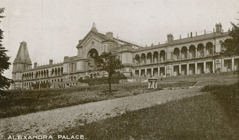 Generel udsigt over Alexandra Palace af English Photographer