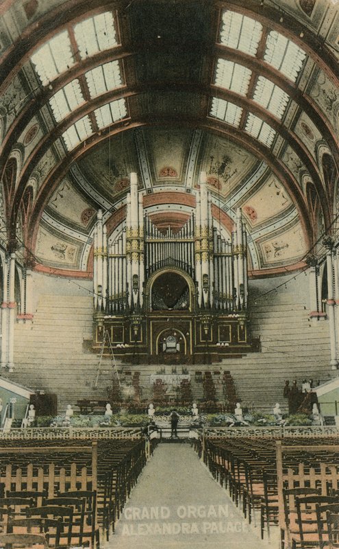 Stororgel, Alexandra Palace af English Photographer