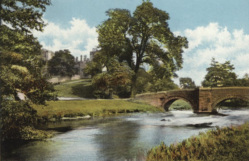 Haddon Hall af English Photographer