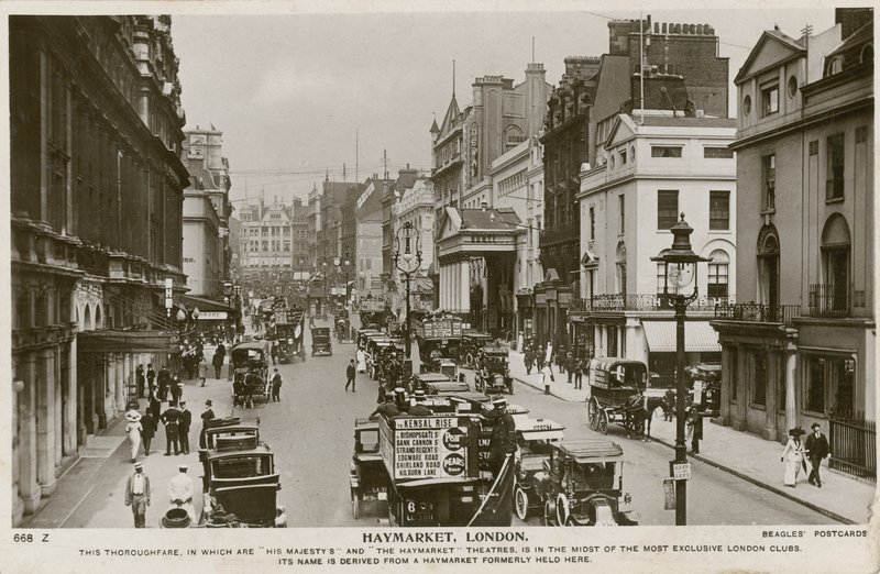 Haymarket, London af English Photographer